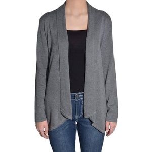 🇺🇸Fever Womens Asymmetrical Open Cardigan